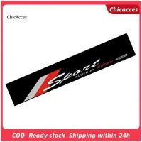 ราคา ChicAcces สติ๊กเกอร์ติดกระจกกระจกหน้ารถยนต์ด้านหลังสะท้อนแสงมีกาวในตัวสปอร์ตรูปลอก (54567068039)