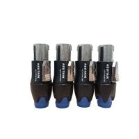 ราคา สเปคคอนลำโพงตัวผู้ แถบแดง น้ำเงิน SPEAKON NL4FC NEUTRIK 4 PIN หัวเหล็ก สวยงาม แข็งแรง ถอดประกอบง่าย (25910314825)