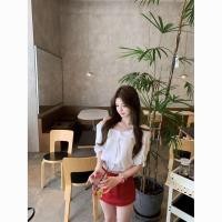 ราคา ส่วนลด 50 ขายร้อน เสื้อเชิ้ตแขนสั้นลูกไม้ฤดูร้อนเสื้อเชิ้ตฟองสีขาวฝรั่งเศสสไตล์ความปรารถนาบริสุทธิ์เสื้อสั้นหวาน (58017753306)