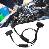 ราคา Pickhouse OBD Splitter Cable 16 Pin แบนก๋วยเตี๋ยวความแม่นยําสูง 1 ใน 2 Y ขยายสําหรับ Elm327 (42932275812)