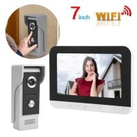 ราคา Pickhouse Video Doorbell 7in TFT LCD Intercom Doorphone แบบมีสาย Wifi รีโมทปลดล็อค Monitor (28045541065)