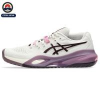 ราคา ASICS GEL RESOLUTION X Tennis Shoes in Soft Oat Dark Aubergine for Optimal Performance and Comfort (48767556375)