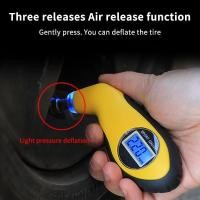 ราคา Hot Fashion ยางรถดิจิตอลบารอมิเตอร์ LCD เครื่องทดสอบอิเล็กทรอนิกส์ Digital Tyre Air Pressure Gauge สีเหลืองยาง Manometer บารอมิเตอร์เครื่องทดสอบเครื่องมือ (47768366233)