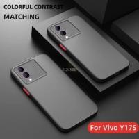 ราคา เคส Vivo Y17s เคสขอบสีหลังขุ่น สำหรับ Vivo Y17s 4G Y17S (25055748953)