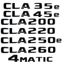 ราคา รถTrunkตัวอักษรโลโก้ป้ายสัญลักษณ์Decalsสติกเกอร์สําหรับMercedes Benz CLA35e CLA45 CLA260 CLA200e CLA180 CLA250 CLA220 (57864966784)