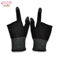 ราคา ถุงมือเล่นเกม ELO11 ปลอกแขนนิ้วหัวแม่มือนิ้วระบายอากาศได้แบบพกพา ถุงมือเล่นเกมสีดําแบบไม่ขูด (53667050307)