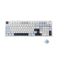 ราคา KEYBOARD (คีย์บอร์ด) AULA F99 PRO (GLACIER BLUE) STAR VECTOR SWITCH (EN/TH) (2Y) (28893)