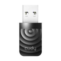 ราคา WIRELESS USB ADAPTER (ยูเอสบีไวไฟ) CUDY WU1300S - AC1300 WI-FI DUAL BAND 2.4G / 5GHZ (3Y) (48384)