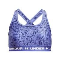 ราคา Under Armour YSM Girls' UA Crossback Printed Sports Bra (2180682694)