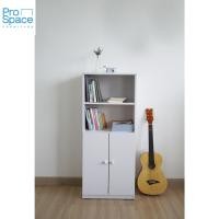 ราคา ProSpace ชั้นวางของแบบมีประตู 4 ชั้น 2 ประตู สีขาว มินิมอล (20812105621)