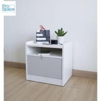 ราคา ProSpace ตู้ข้างเตียง 1 ประตู โต๊ะข้างเตียง 1 ประตู ไม้เมลามีน กันน้ำกันรอย (21812099669)