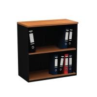 ราคา FiRM ตู้เอกสารเตี้ย 2 ชั้นโล่ง สีเชอรี่ดำ (2430673404)