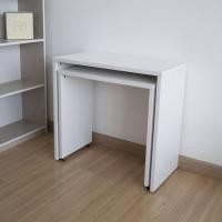 ราคา ProSpace โต๊ะทำงานมินิมอล โต๊ะทำงานคอนโด โต๊ะทำงาน The Layer80โต๊ะทำงาน 2ตัวซ้อนกัน มีล้อเลื่อน ไม้เมลามีน E1 ไม่ก่อมะเร็ง กันรอยขีดช่วน กันน้ำ (17538381065)