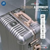 ราคา Legend Walker Premium Aluminium 1512-60 กระเป๋าเดินทางอลูมิเนียม ผิวเงา แข็งแรงทนทาน ล้อคู่ ขนาด 24 นิ้ว รวมล้อ 26 นิ้ว (23619234643)