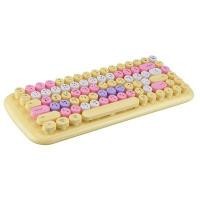 ราคา MOFII คีย์บอร์ดไร้สาย (สี Mixed Yellow) รุ่น COTTON CANDY YELLOW (283609)