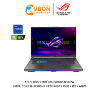 ราคา [พร้อมส่ง] NOTEBOOK โน๊ตบุ๊ค ASUS ROG STRIX G16 G614JV-N3122W INTEL CORE I9-13980HX / RTX 4060 / 16GB / 1TB / WIN11 (3372)