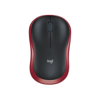 ราคา เมาส์ Logitech M185 Wireless Mouse-Red (698)