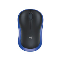 ราคา เมาส์ไร้สาย Logitech M185 Wireless Mouse Blue (857)
