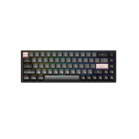 ราคา คีย์บอร์ด Akko 3068B Black&Pink RGB Wireless Keyboard (1531)