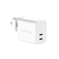ราคา อะแดปเตอร์ Innergie C6 Duo (Intl) USB-C Power Adapter 63W PD Fast Charge (1608)