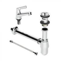 ราคา ชุดก๊อกอ่างล้างหน้า + อุปกรณ์ AMERICAN STANDARD รุ่น FFAST601-1T1509BT0 (3120)