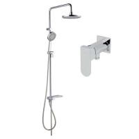 ราคา HAFELE 495.61.606 ชุดฝักบัวอาบน้ำ + ก๊อกเดี่ยวยืนอาบ