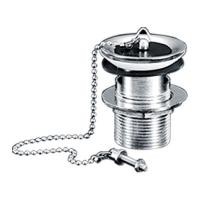 ราคา KARAT FAUCET BAD1-50 สะดืออ่างล้างหน้าแบบลูกยางสายโซ่ (มีรูน้ำล้น)