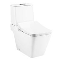 ราคา COTTO C12417(CV8) สุขภัณฑ์สองชิ้น 2.5/4 L รุ่น Simply Modish พร้อม C9208 ฝารองนั่ง รุ่น Convenic