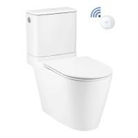 Cotto สุขภัณฑ์สองชิ้นแบบโบกสัมผัสเซ็นเซอร์ 4.5 ลิตร รุ่น Simply Connect Touchless C125337