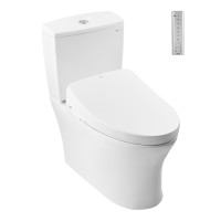ราคา TOTO CST920W7 สุขภัณฑ์สองชิ้น 4.5/3 L พร้อมฝารองนั่ง WASHLET™ รุ่น TCF4911Z