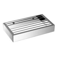 ราคา COTTO CT0272(HM) ที่วางสบู่ รุ่น Edge สีโครเมี่ยม