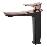 ราคา COTTO CT2252A#BLBR ก๊อกผสมอ่างล้างหน้าแบบก้านโยกทรงสูง(สีดำน้ำตาล)พร้อมสะดือแบบกดและสายน้ำดี