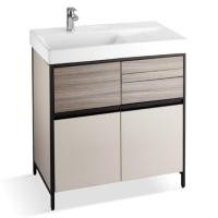 ราคา KOHLER K-23799X-MT9 + K-24369X-1-0 อ่างล้างหน้าพร้อมตู้เฟอร์นิเจอร์ รุ่น MaxiSpace 2.0 (800 mm)