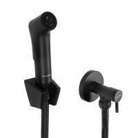 ราคา ENGLEFIELD K-25619X-BL ชุดสายฉีดชำระ พร้อมวาล์วเปิด-ปิดน้ำ รุ่น Ovia สีดำ