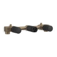 ราคา KOHLER K-31141T-NA ชุดวาล์วก๊อกผสมอ่างล้างหน้าแบบติดผนัง 2 มือบิด