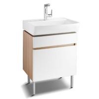 ราคา KOHLER K-31500X-PD1 + K-22778X-1-0 อ่างล้างหน้าพร้อมตู้เฟอร์นิเจอร์ รุ่น Family Care 600