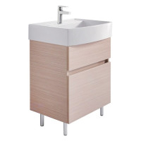 ราคา KOHLER K-75836X-B08 + K-96110X-1-0 อ่างล้างหน้าพร้อมตู้เฟอร์นิเจอร์ รุ่น FlexiSpace สีไม้อ่อน