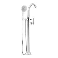 ราคา Kohler ก๊อกผสมลงอ่างอาบน้ำแบบตั้งพื้น พร้อมฝักบัวสายอ่อน รุ่น Kelston K-99097T-B4