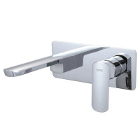 ราคา Karat Faucet ก๊อกผสมอ่างล้างหน้าติดผนังแบบก้านโยก รุ่น KF-43-640-50