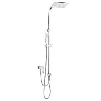 Karat Faucet ก๊อกเดี่ยวติดผนัง พร้อมชุดฝักบัว Rain Shower และฝักบัวสายอ่อน รุ่น KRS-031-870