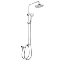 Karat Faucet ก๊อกเดี่ยวติดผนัง พร้อมชุดฝักบัว Rain Shower และฝักบัวสายอ่อน รุ่น KRS-035A-470