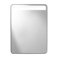 ราคา Cotto กระจกเงากรอบโลหะสีดำพร้อม ไฟ LED มีชั้นวางของด้านหลัง เปิดปิดไฟ และระบบไล่ฝ้าด้วย Touch Sensor 600x800 มม. รุ่น MFL001