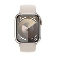 ราคา Apple Watch Series 9 GPS 45mm Starlight Aluminium Case with Starlight Sport Band (MR973SA/A) (66cfeacbb78e8995e14af11d)