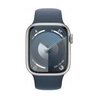 ราคา Apple Watch Series 9 GPS 41mm Silver Aluminium Case with Storm Blue Sport Band (MR913SA/A) (66cec39175782d67581332ce)