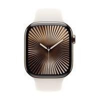ราคา Apple Watch Series 10 GPS + Cellular 46mm Gold Titanium Case with Starlight Sport Band (MWYY3SA/A) (68590b6caad91b7d76375dae)