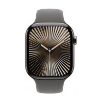 ราคา Apple Watch Series 10 GPS + Cellular 46mm Natural Titanium Case with Stone Grey (MWYA3SA/A) (68590960aad91b7d76375d36)