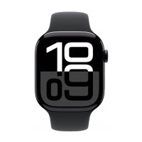 ราคา Apple Watch Series 10 GPS 42mm Jet Black Aluminium Case with Black Sport Band (MWWF3SA/A) (6858bf83aad91b7d76374991)