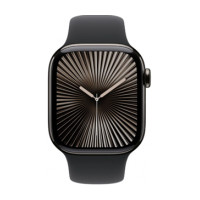 ราคา Apple Watch Series 10 GPS + Cellular 42mm Slate Titanium Case with Black Sport Band (MWXG3SA/A) (6858baf1aad91b7d76374765)