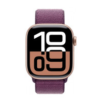 ราคา Apple Watch Series 10 GPS + Cellular 42mm Rose Gold Aluminium Case with Plum Sport Loop (MWXC3SA/A) (68553841aad91b7d76374128)