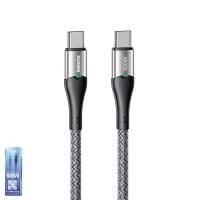 ราคา Cable Type-C to Type-C 100W (RC-115,Silver) - สายชาร์จ REMAX (D2301241)